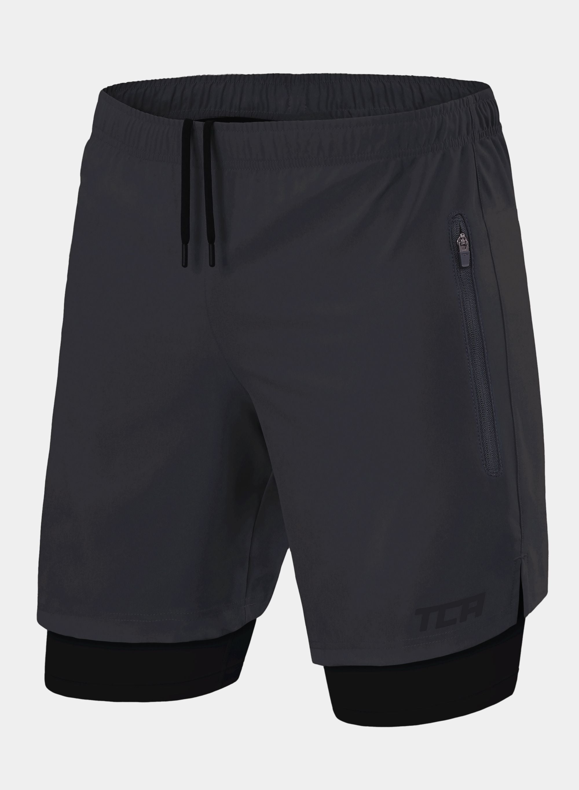 Workout Shorts Mens Shorts With Compression Liner Men's Ultra 2-in