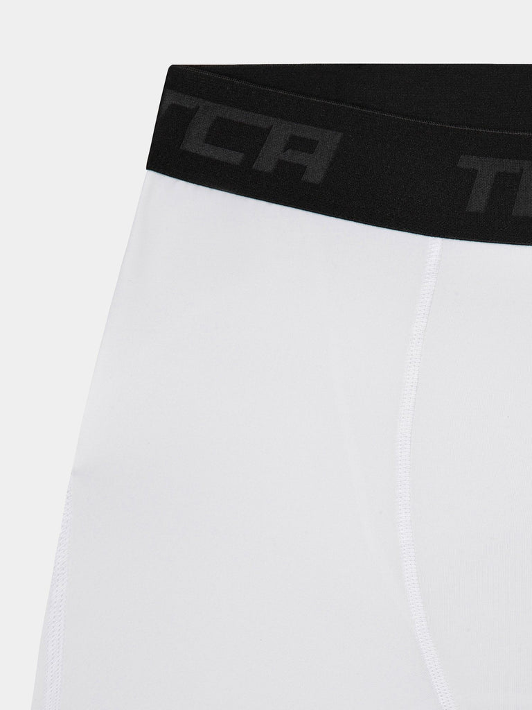 Men's white compression on sale shorts