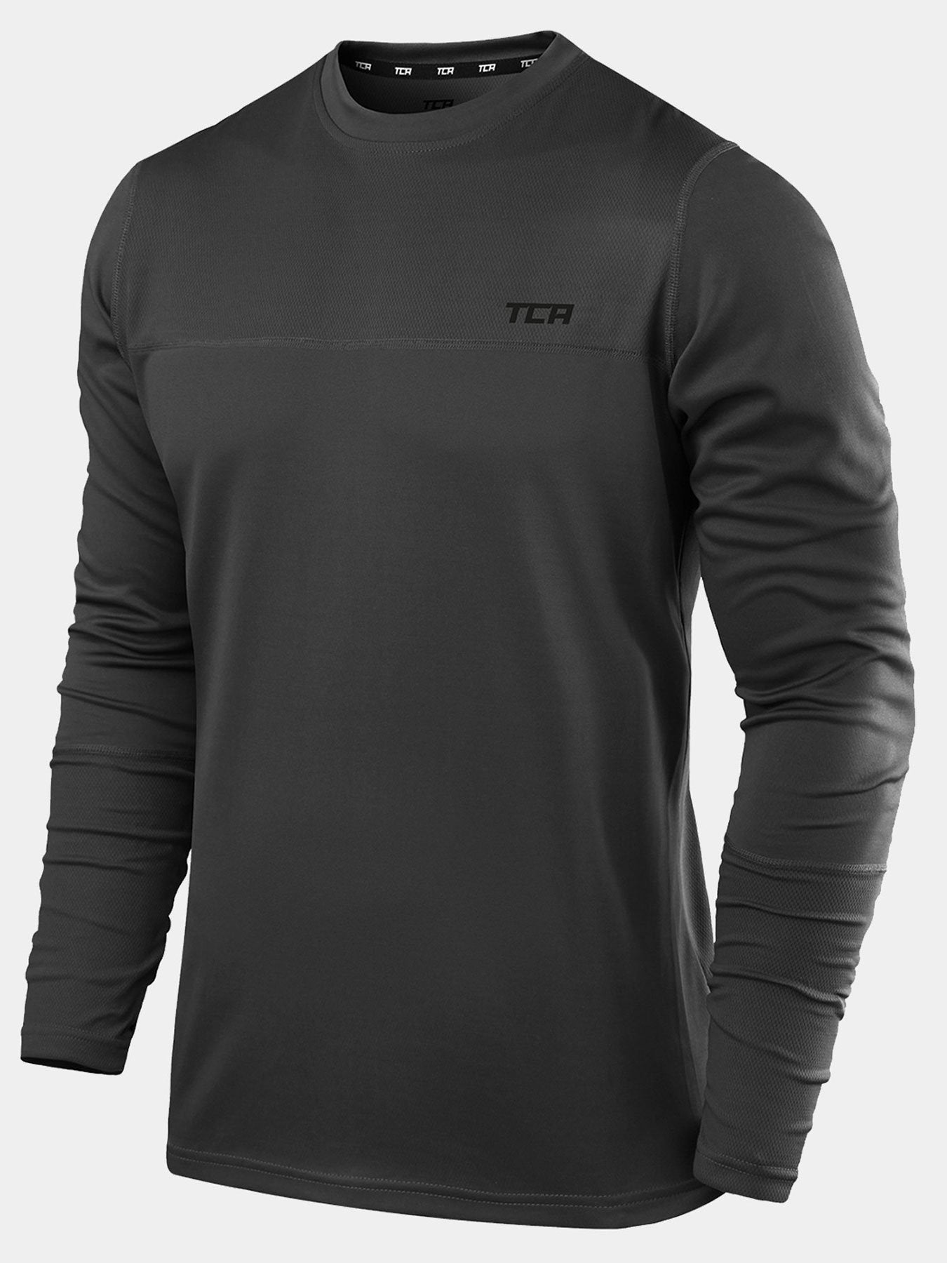 Men's Element Long Sleeve Running Crew Top