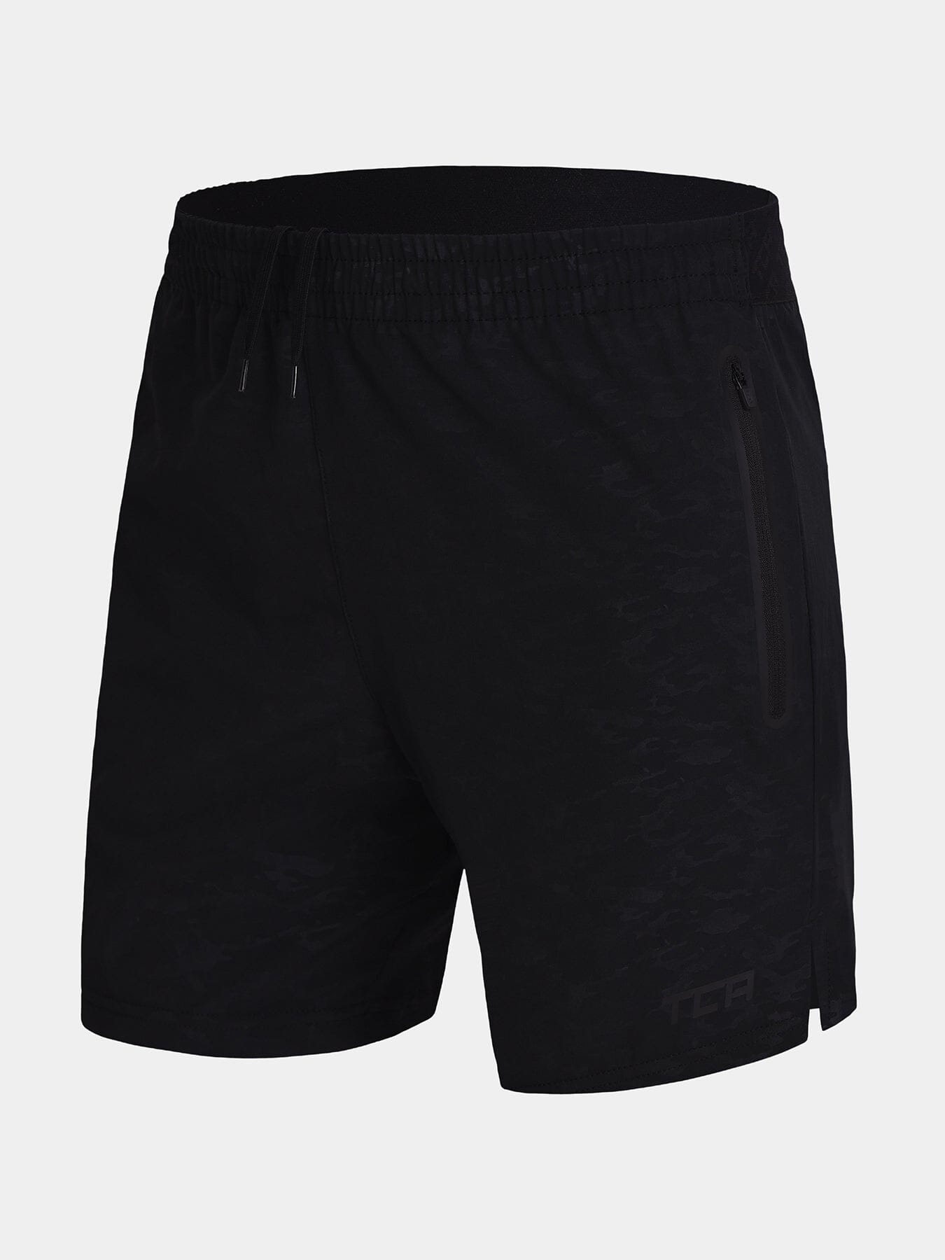 TCA Boys' Elite Tech Running Shorts - Lightweight Gym Shorts With Zip Pockets