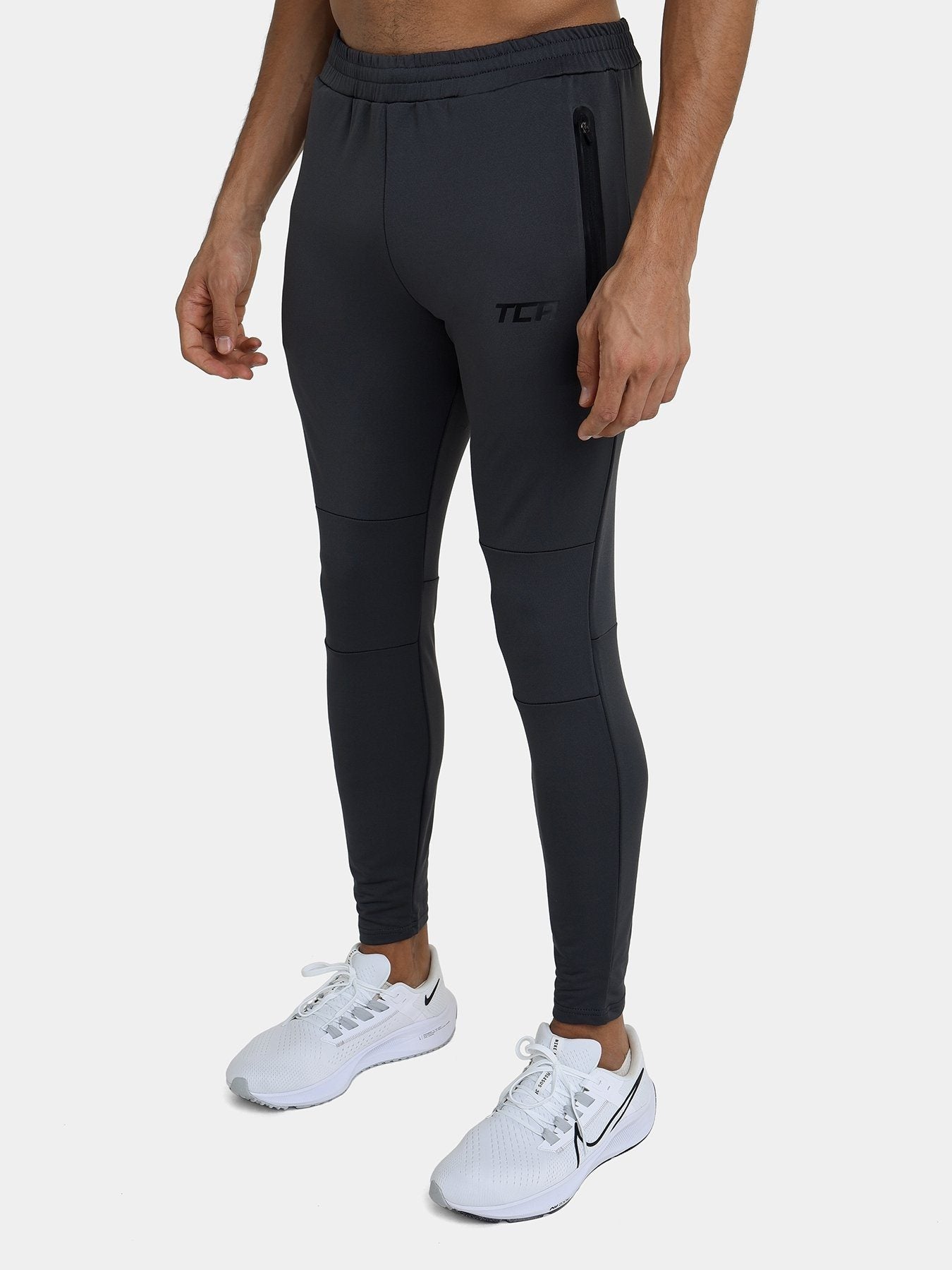 Men's Rapid Tapered Training Track Pant - Charcoal