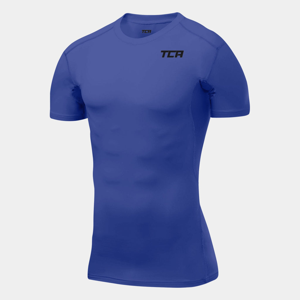 HyperFusion Base Layer Short Sleeve Dazzling Blue TCA