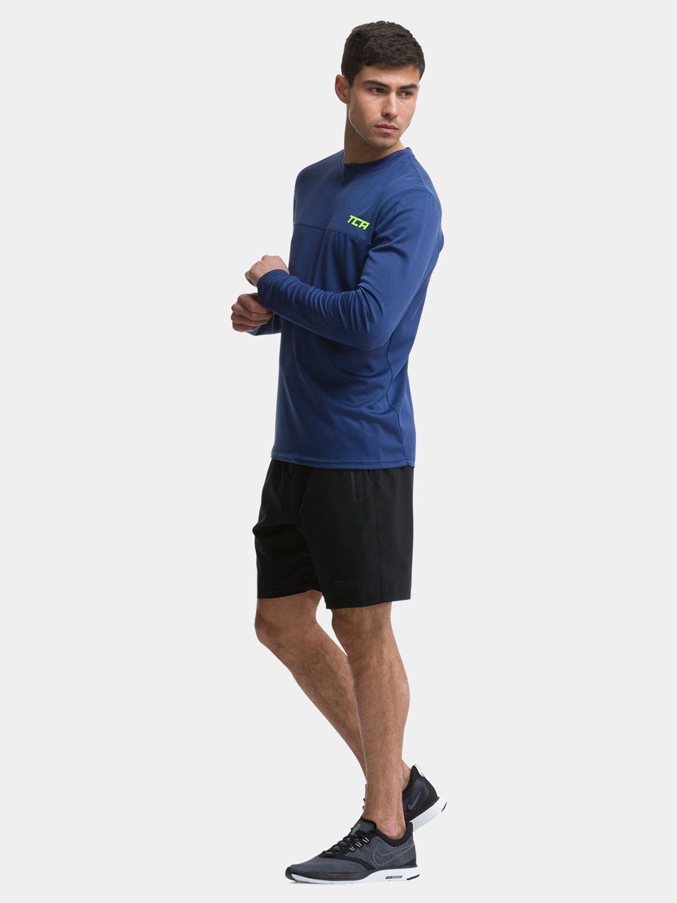Men's Element Long Sleeve Running Crew Top