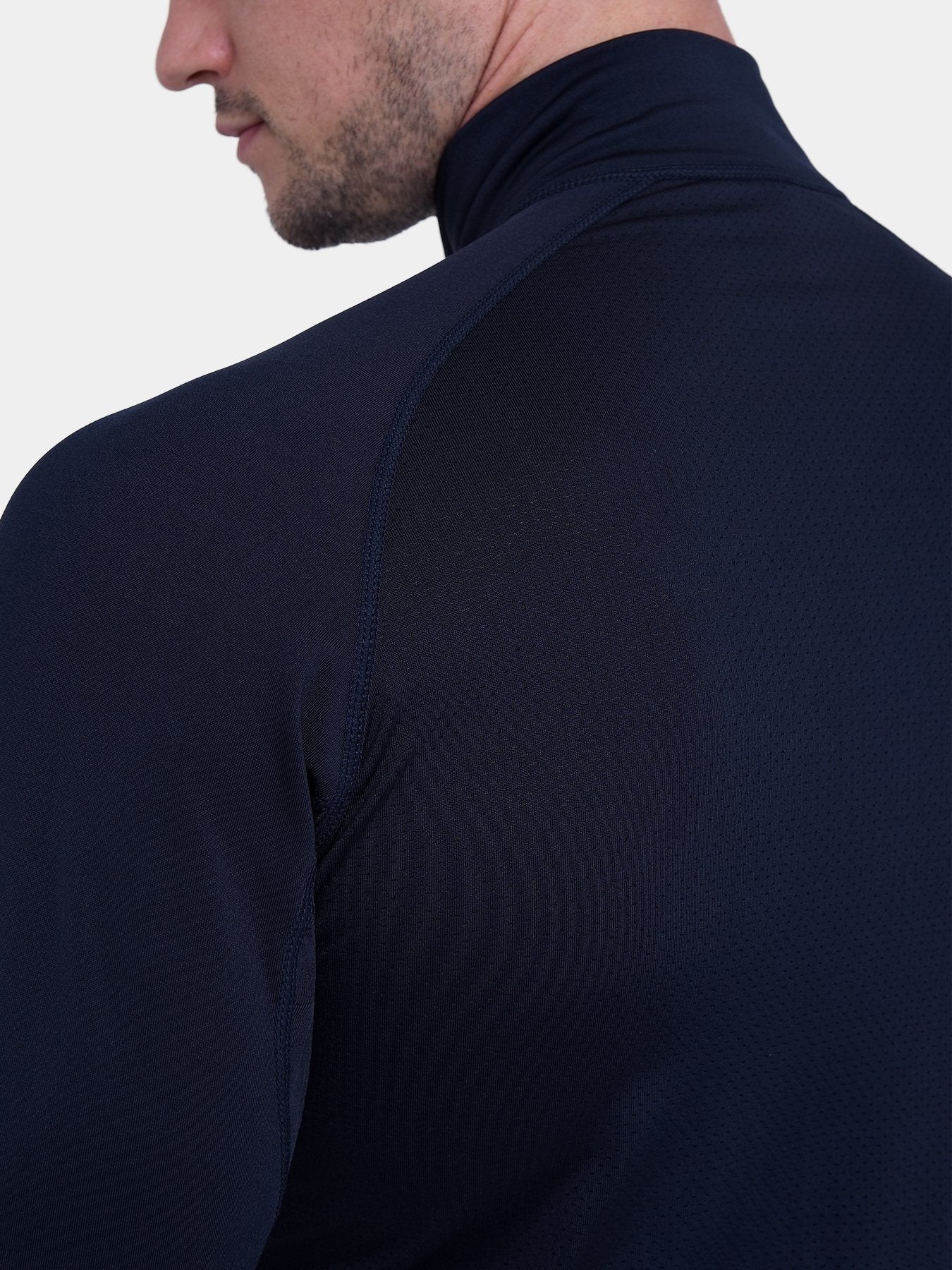 Winter Run Thermal Long Sleeve Running Top For Men With Brushed Inner Fabric