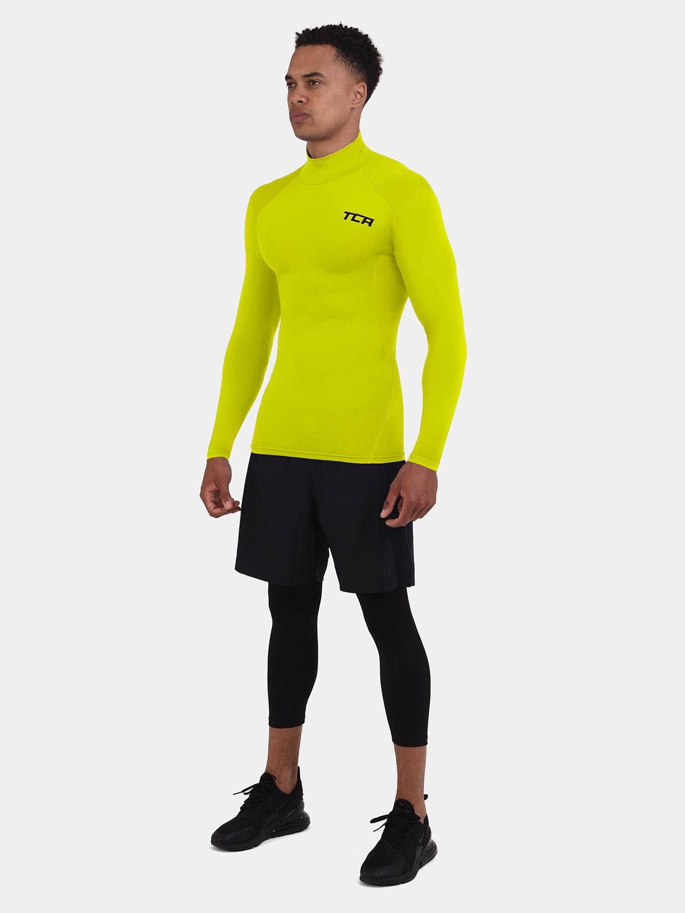 Tca Mens Pro Performance Yellow TCA Men's HyperFusion Compression