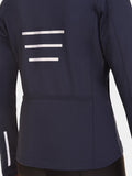 Thermal Cycling Jacket For Women With Thumbholes, Reflective Strips, Brushed Inner Fabric, Side & Internal Zip Pockets