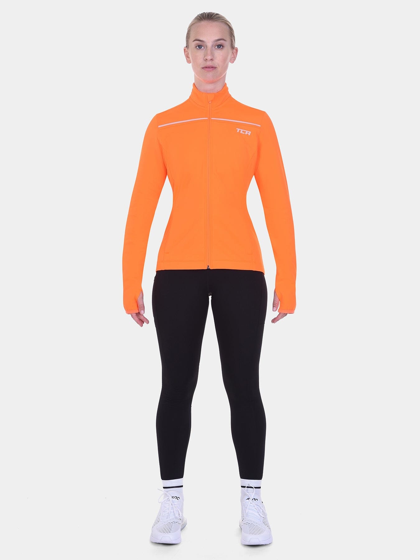 Thermal Cycling Running Jacket Neon Orange TCA
