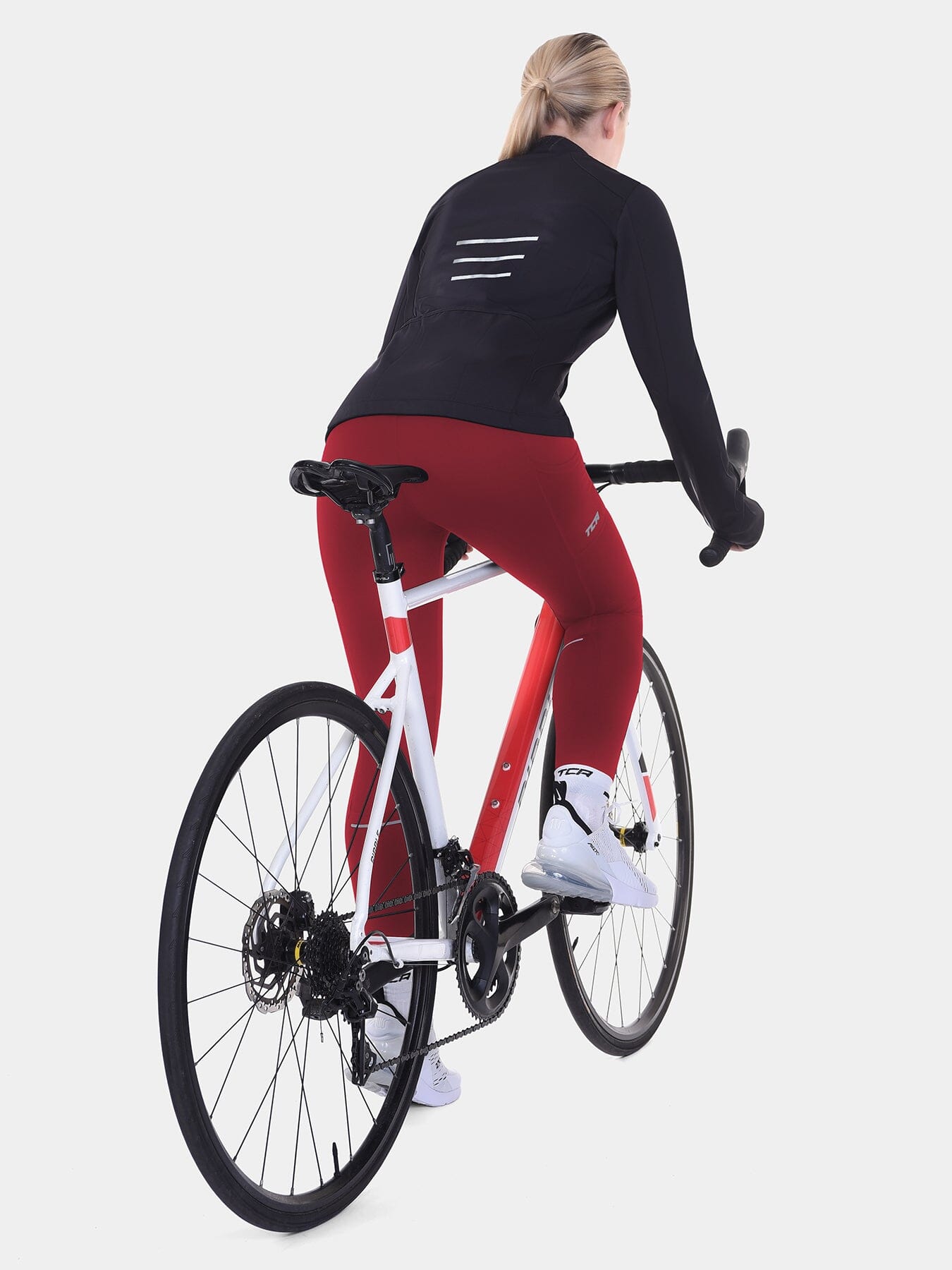 Padded Cycling Leggings Cabernet TCA