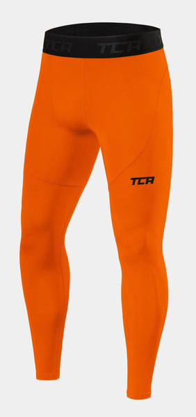 orange nike compression pants