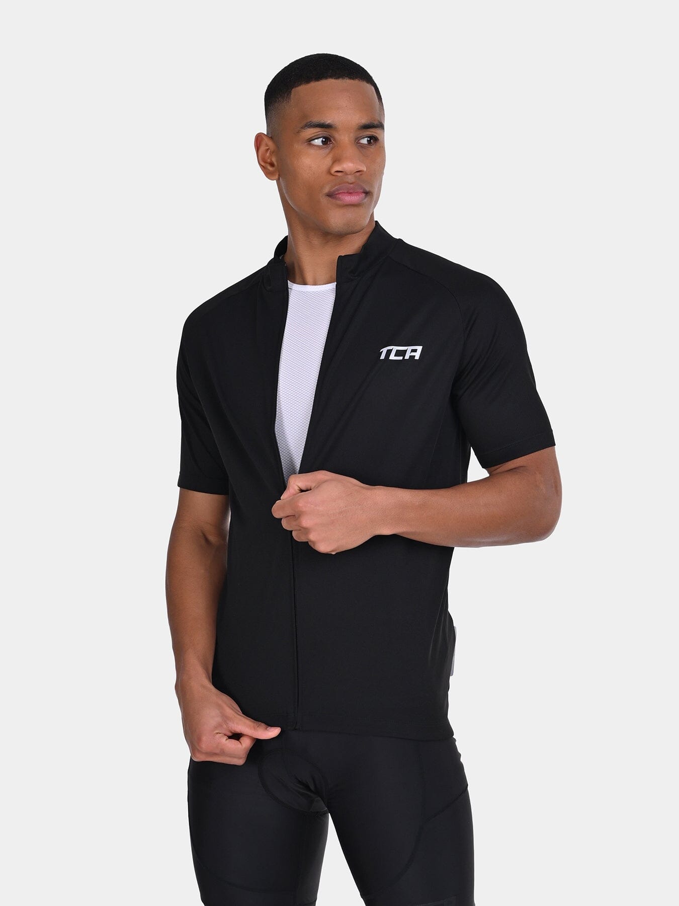 TCA Men's Cycling Gilet - Lightweight Breathable Sleveless Base Layer Biking Vest - Windproof Quickdry Athletic Fit