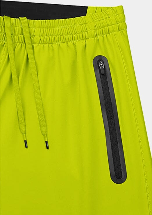 Elite Tech Gym Running Shorts For Men With Zip Pockets