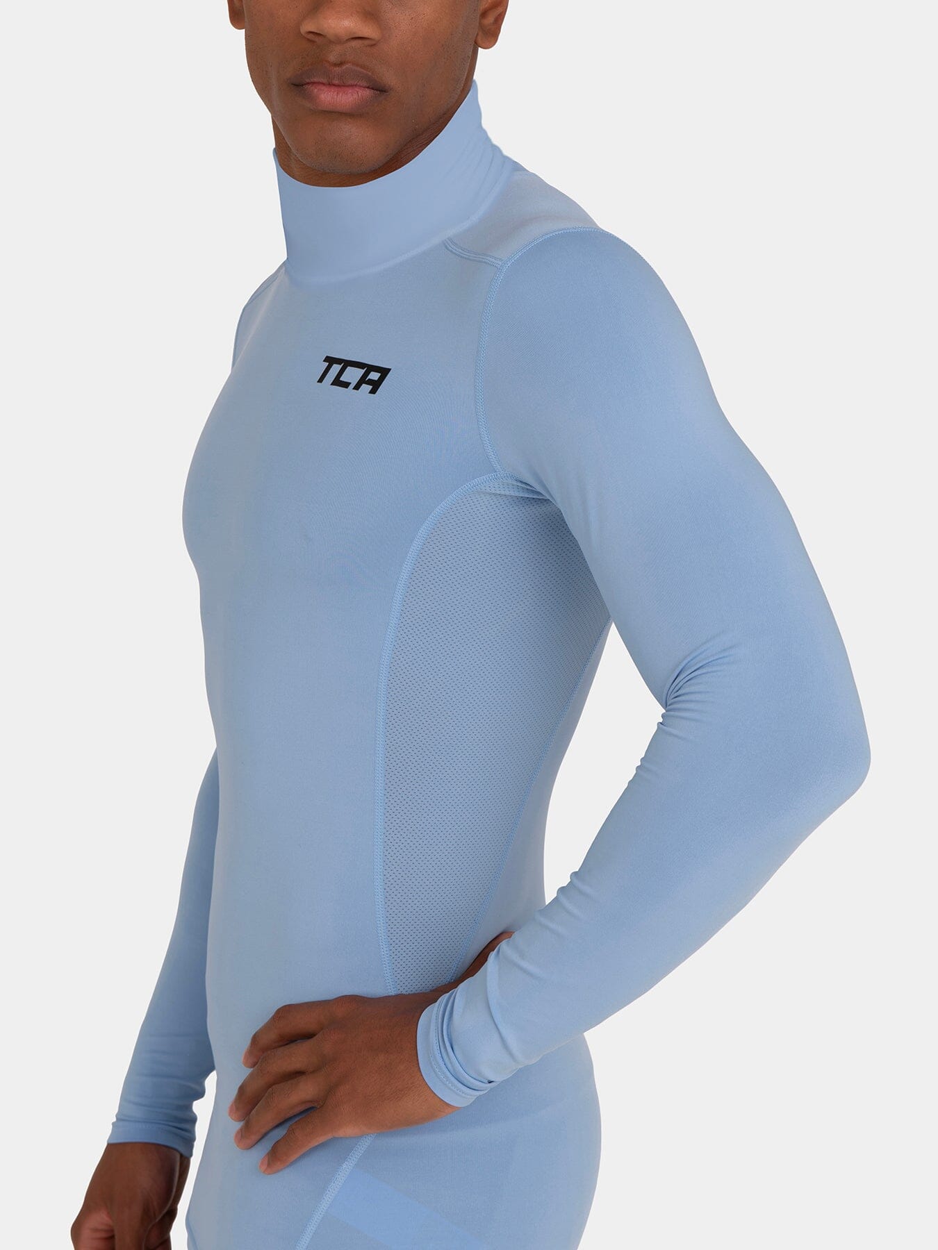 Hyperfusion Compression Base Layer Long Sleeve Mock Neck For Men