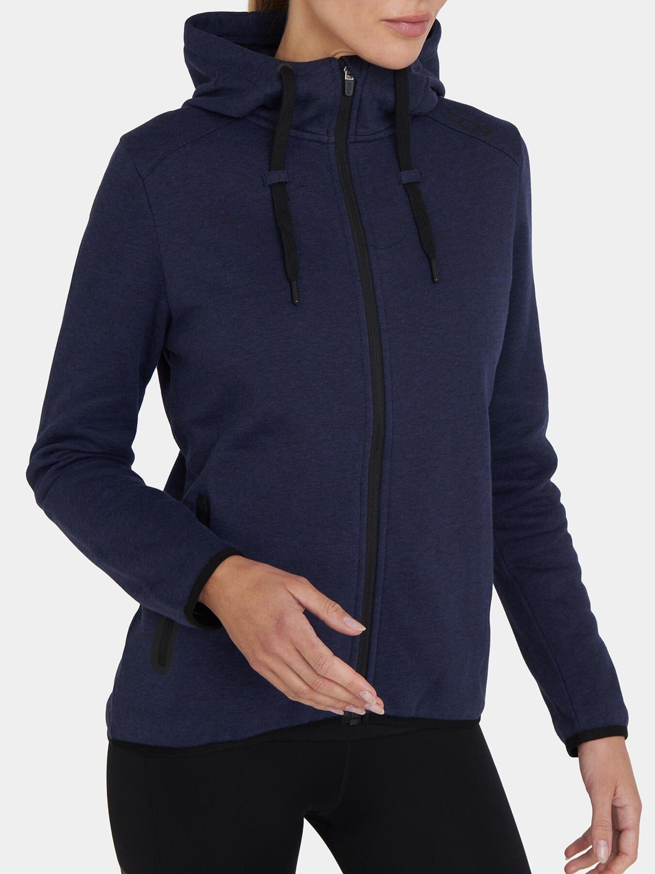 Revolution Tech Gym Running Hoodie For Women With Zip Pockets