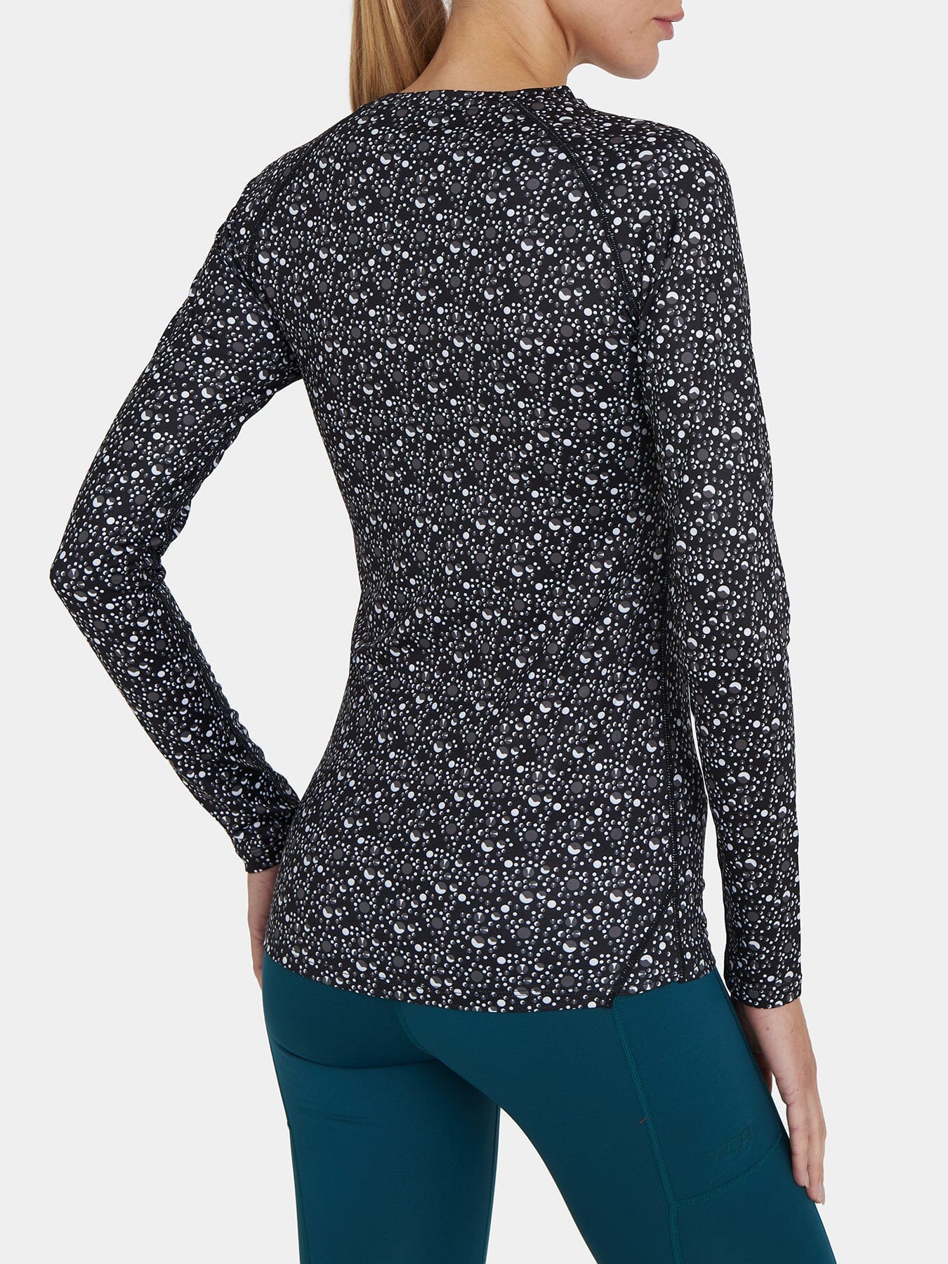 Top a compressione a maniche lunghe supertermico