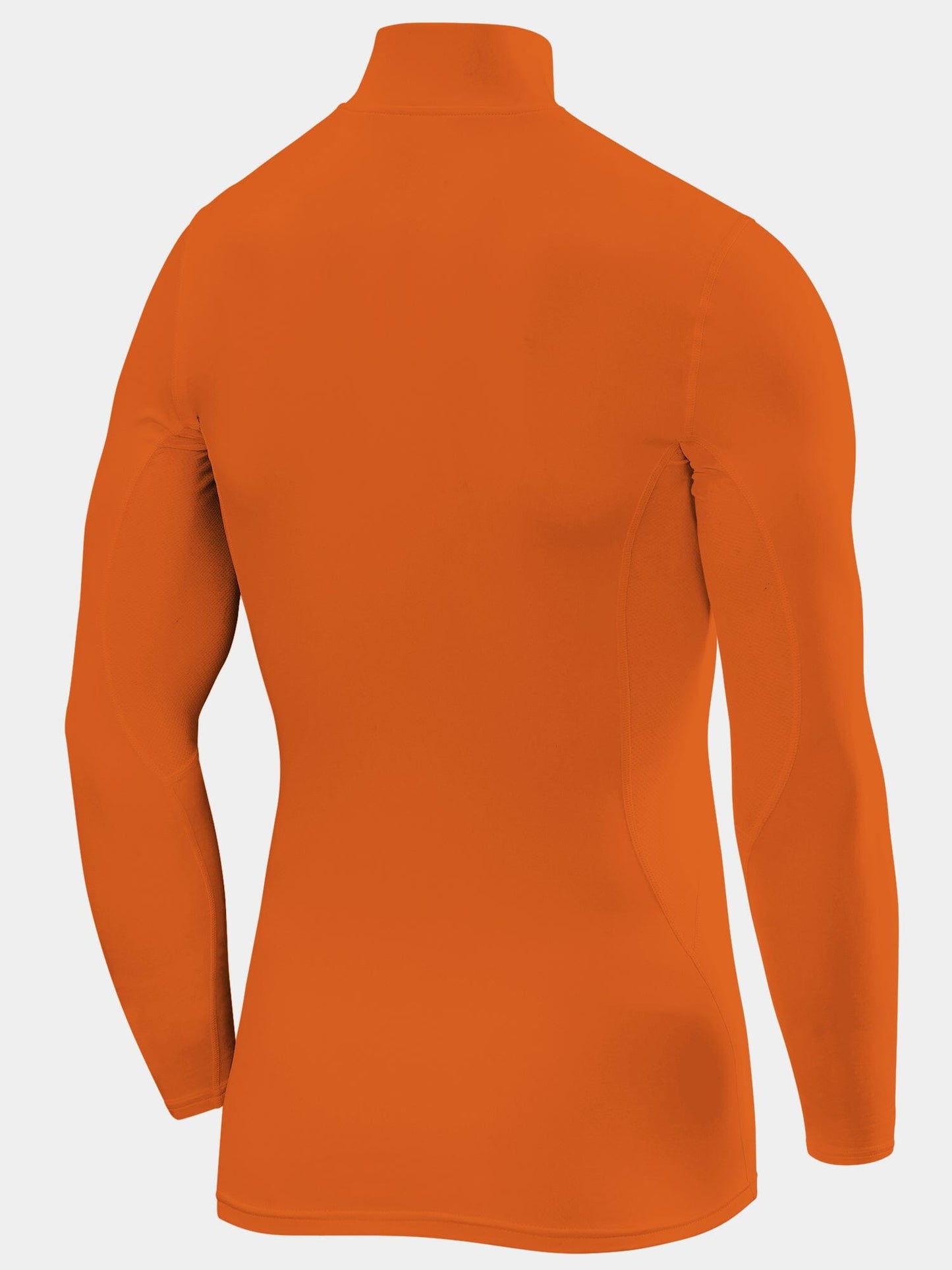 SuperThermal Compression Base Layer Long Sleeve Mock Neck For Men With Brushed Inner Fabric