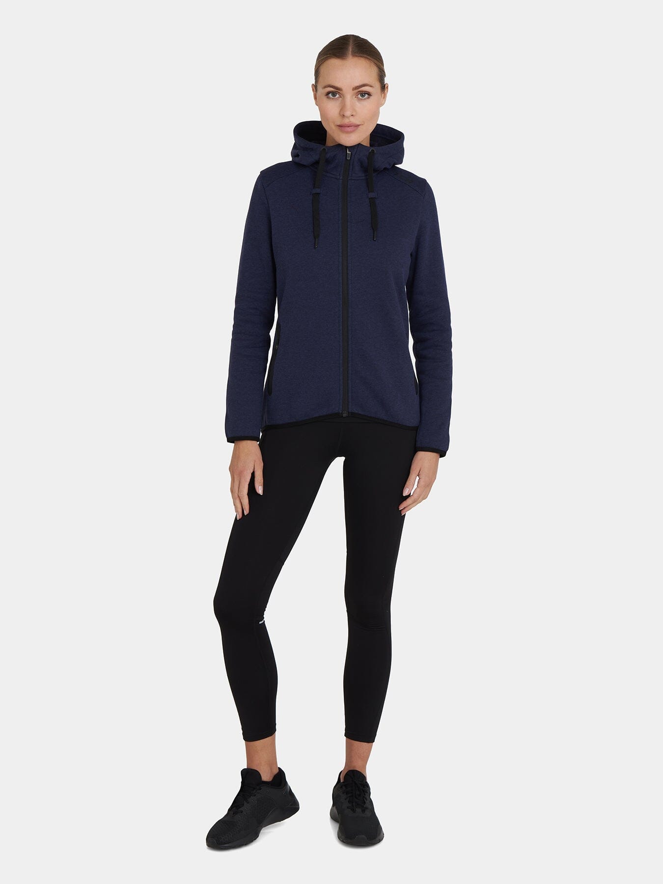 Revolution Tech Gym Running Hoodie For Women With Zip Pockets