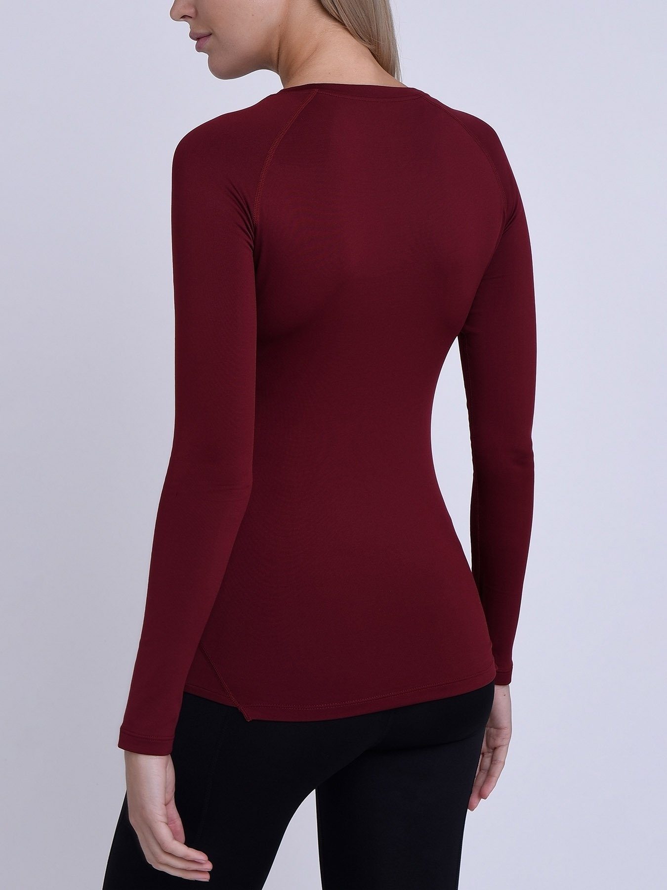 Ladies Women Thermal Underwear Long Sleeved T Shirt Fully Brushed Good  Quality 