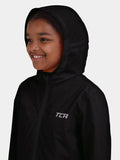 AirLite 2.0 Hooded Waterproof Rain Jacket For Girls With Side & Internal Zip Pockets & Reflective Strips