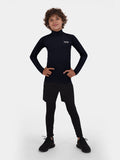 Hyperfusion Compression Base Layer Long Sleeve Mock Neck For Boys