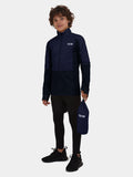 Excel Running Padded Packable Hooded Jacket For Boys With Thumbholes, Underarm Ventilation Zips, Zip Pockets & Reflective Strips
