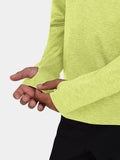 Warm-Up Long Sleeve Funnel Neck Top For Boys With Thumbholes & Reflective Strips