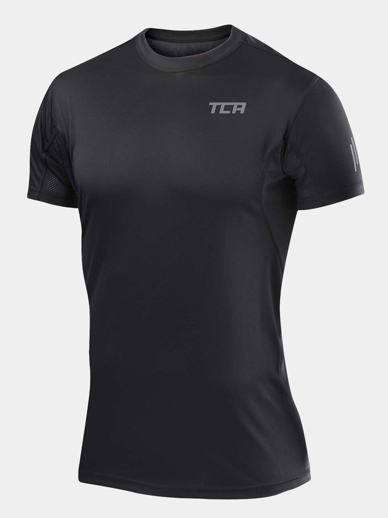 Atomic Short Sleeve T-Shirt With UPF 50+ Protection & Side Mesh Panels For Men