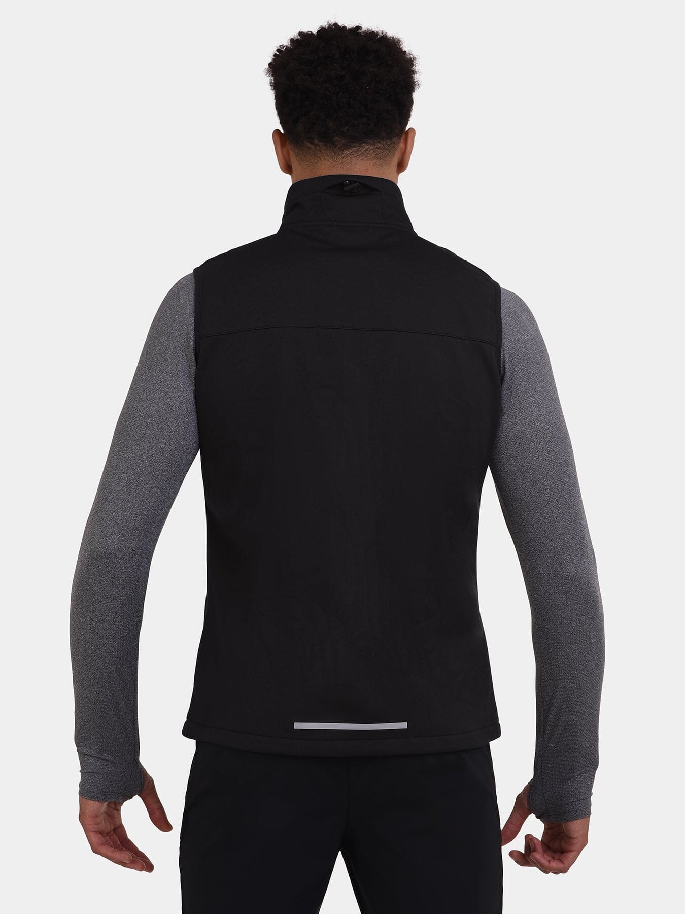 Flyweight Thermal Gilet For Men With Brushed Inner Fabric, Side & Internal Zip Pockets & Adjustable Toggles