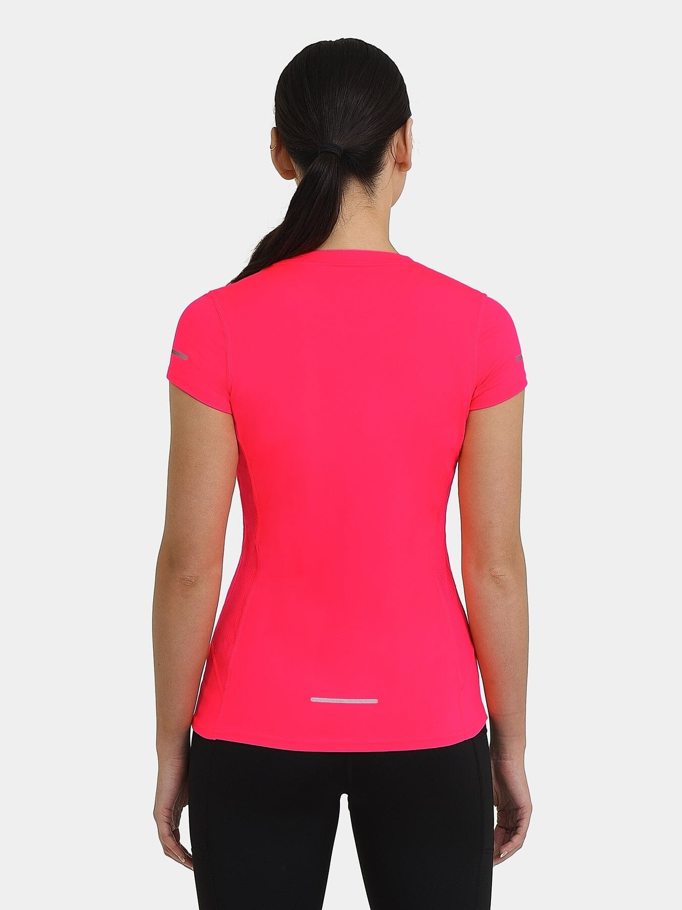 Atomic Short Sleeve T Shirt With UPF 50 Protection Side Mesh Panels For Women