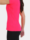 Atomic Short Sleeve T-Shirt With UPF 50+ Protection & Side Mesh Panels For Women