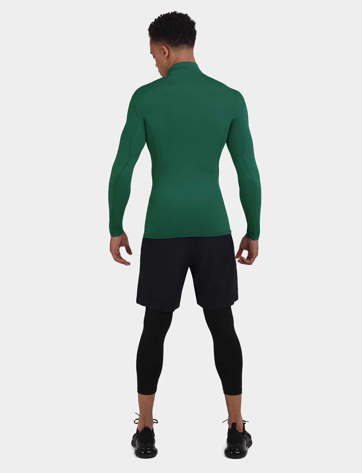 Hyperfusion Compression Base Layer Long Sleeve Mock Neck For Men