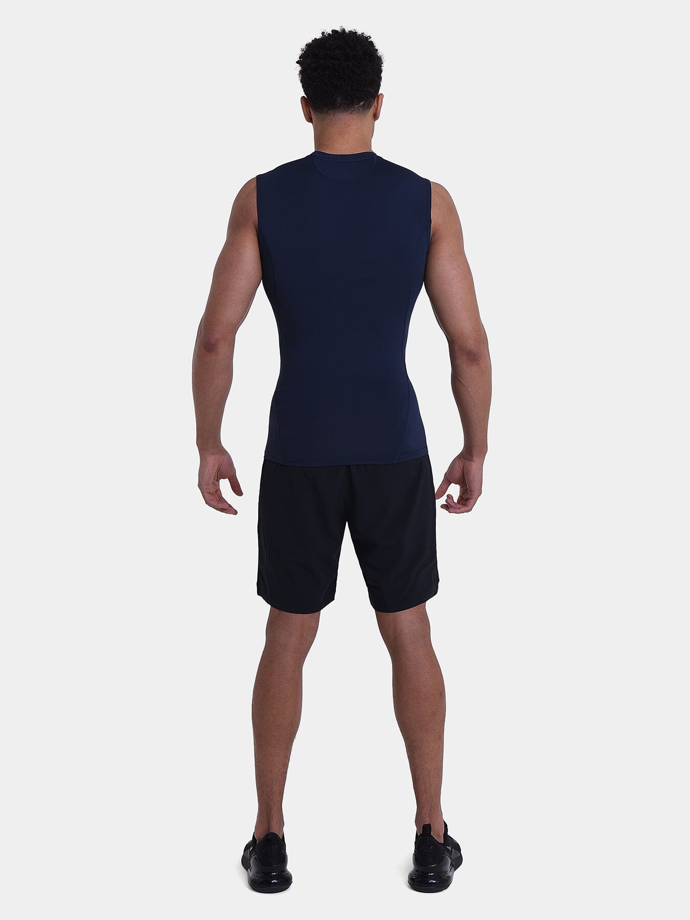 Hyperfusion Compression Base Layer Crew Neck Vest For Men