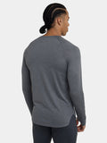 Sonic Long Sleeve Crew Neck Running Top With Thumbholes & Reflective Strips