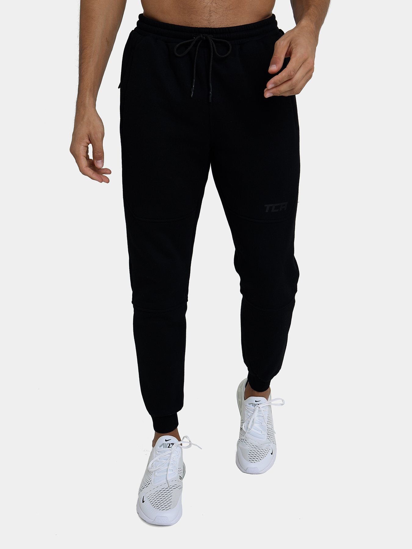 Utility Joggers Trackpant For Men With Side & Back Zip Pockets