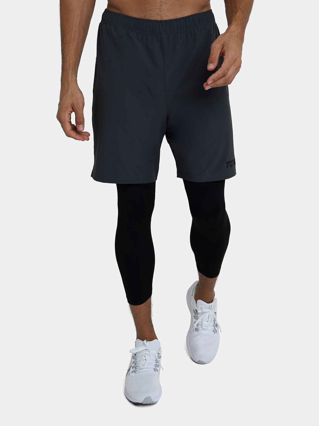 Ultra 2-in-1 Running Short & Internal Compression Tight For Men With Back Zip Pocket