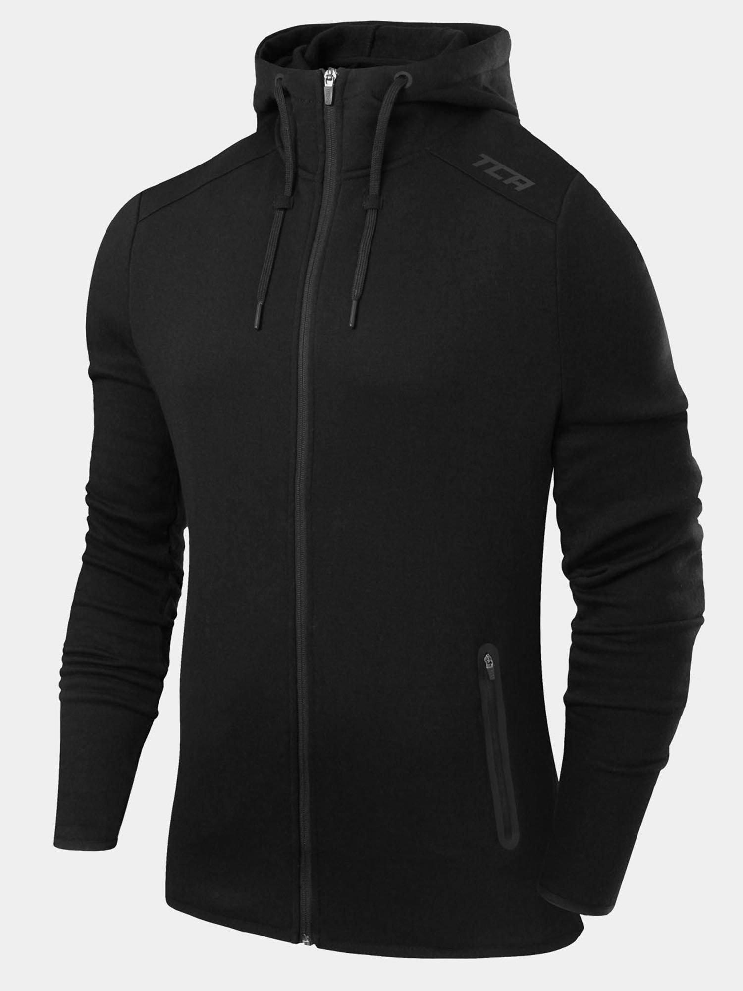 Revolution Tech Gym Running Hoodie for Men with Zip Pockets