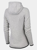 Revolution Tech Gym Running Hoodie For Women With Zip Pockets