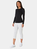 Top a compressione a maniche lunghe supertermico