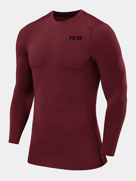 Under Armour Men's Heatgear® Long-sleeve Compression Shirt in Pink