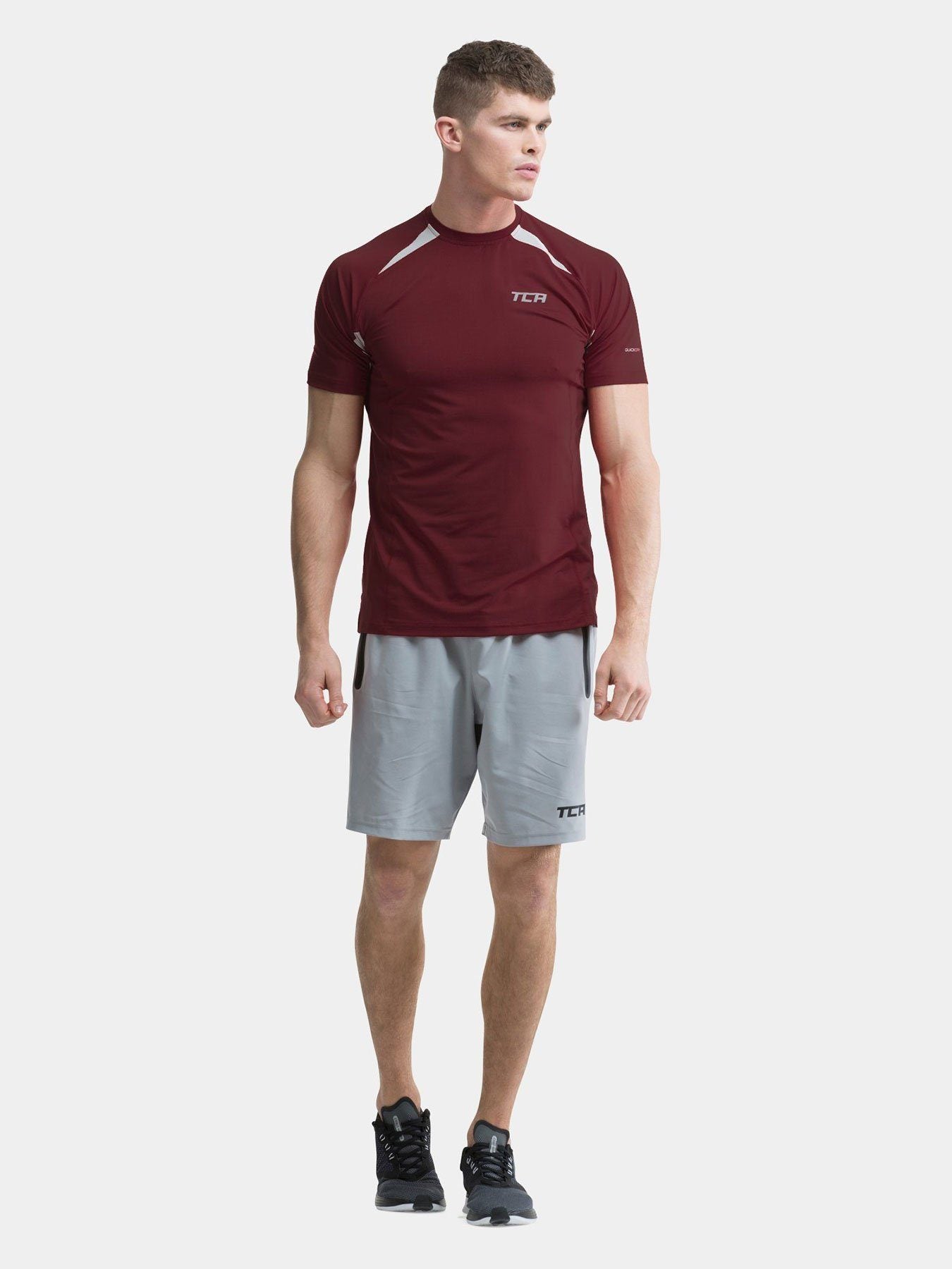 QuickDry Gym Short Sleeve T-Shirt For Men