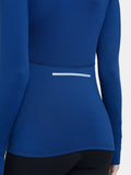 Winter Run Thermal Long Sleeve Running Top For Women With Brushed Inner Fabric