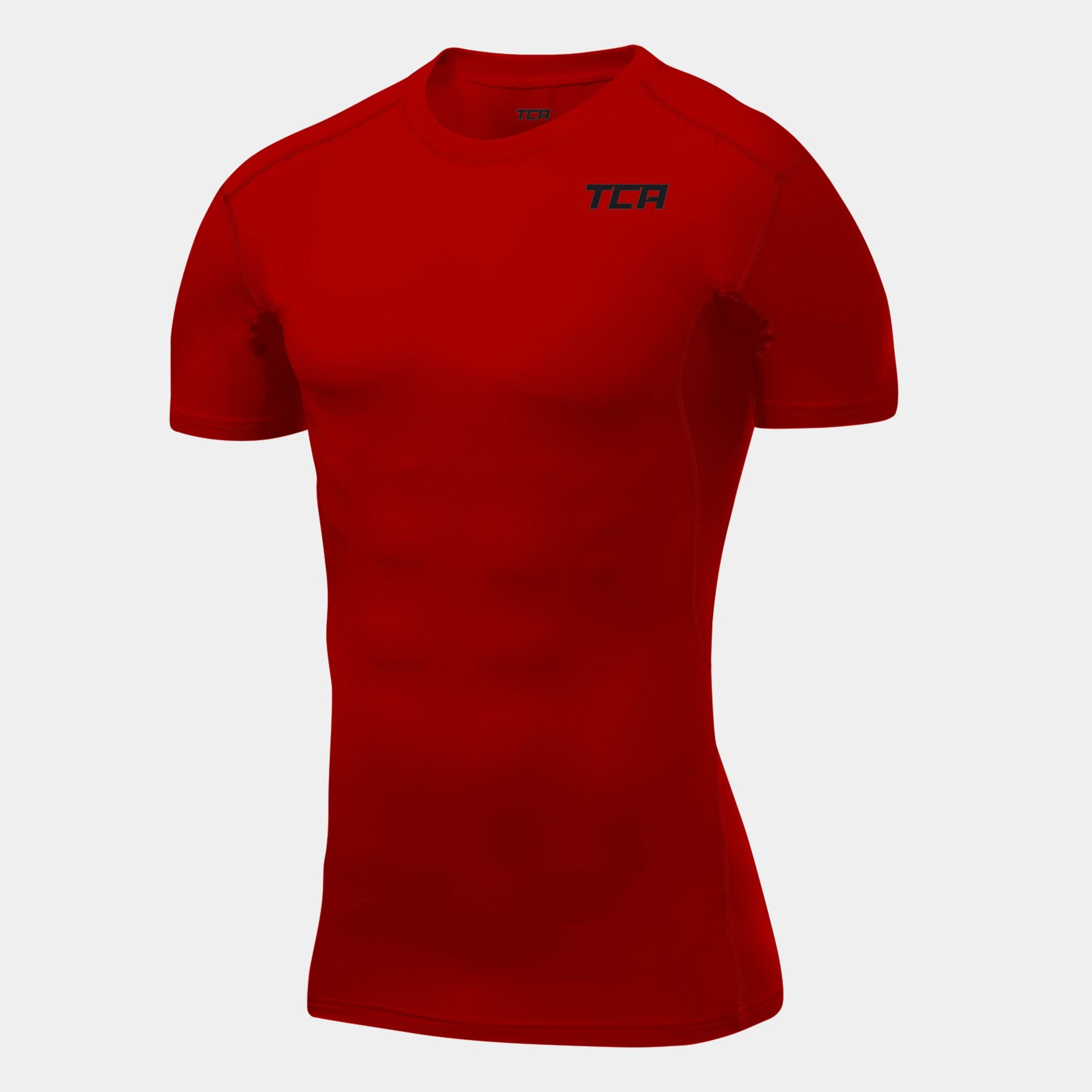 HyperFusion Base Layer Short Sleeve - High Risk Red