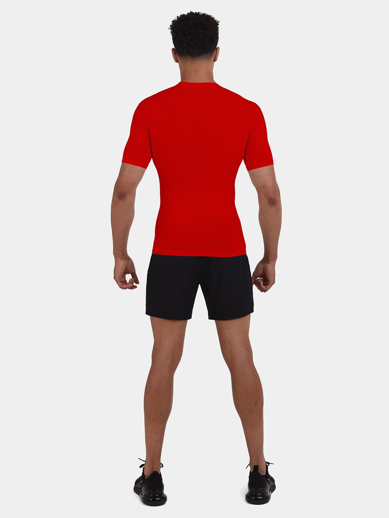 TCA PowerLayer Compression Junior Short Running Tights - Red – Start Fitness