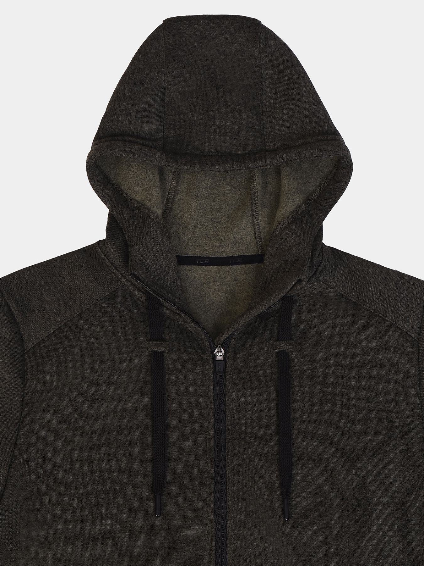 Running hoodie with online phone pocket